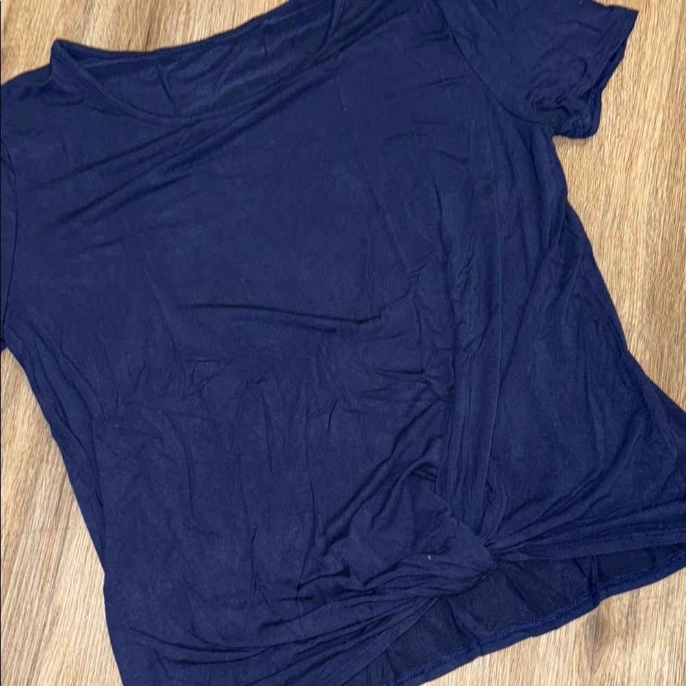 Navy Blue Women's Top
